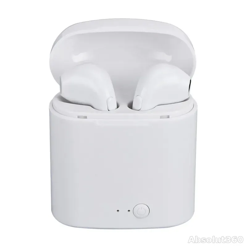 Audífono Bluetooth color blanco