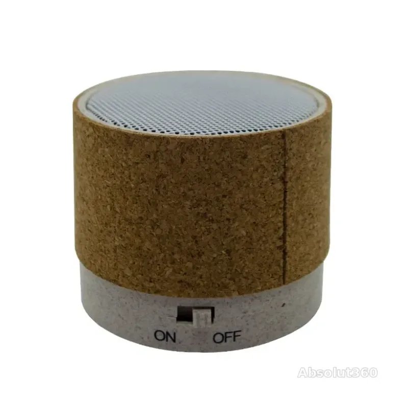 Parlante Bluetooth de bambú personalizado para merchandising