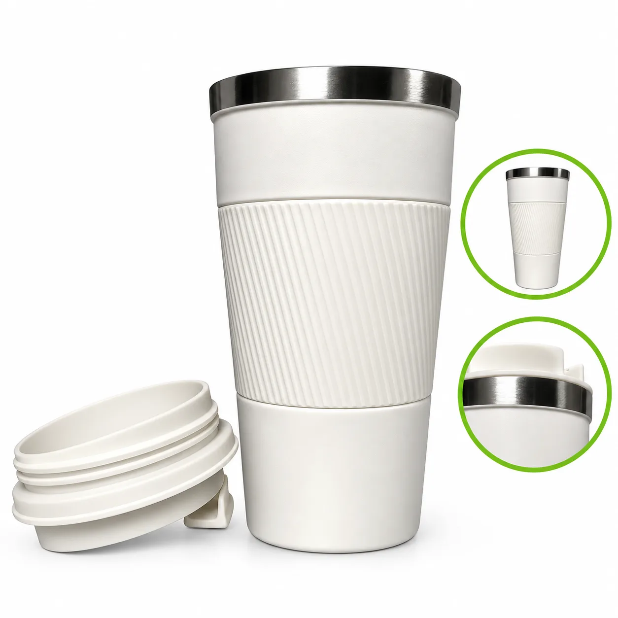Vaso Térmico de Acero Inoxidable de 500 ml Publicitario | Absolut360
