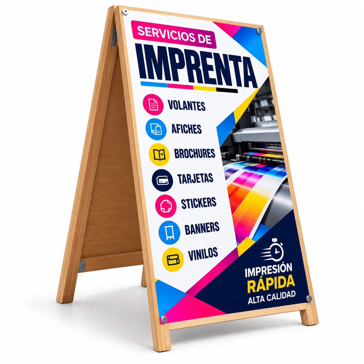 Caballete Publicitario Personalizado para Eventos | Absolut360