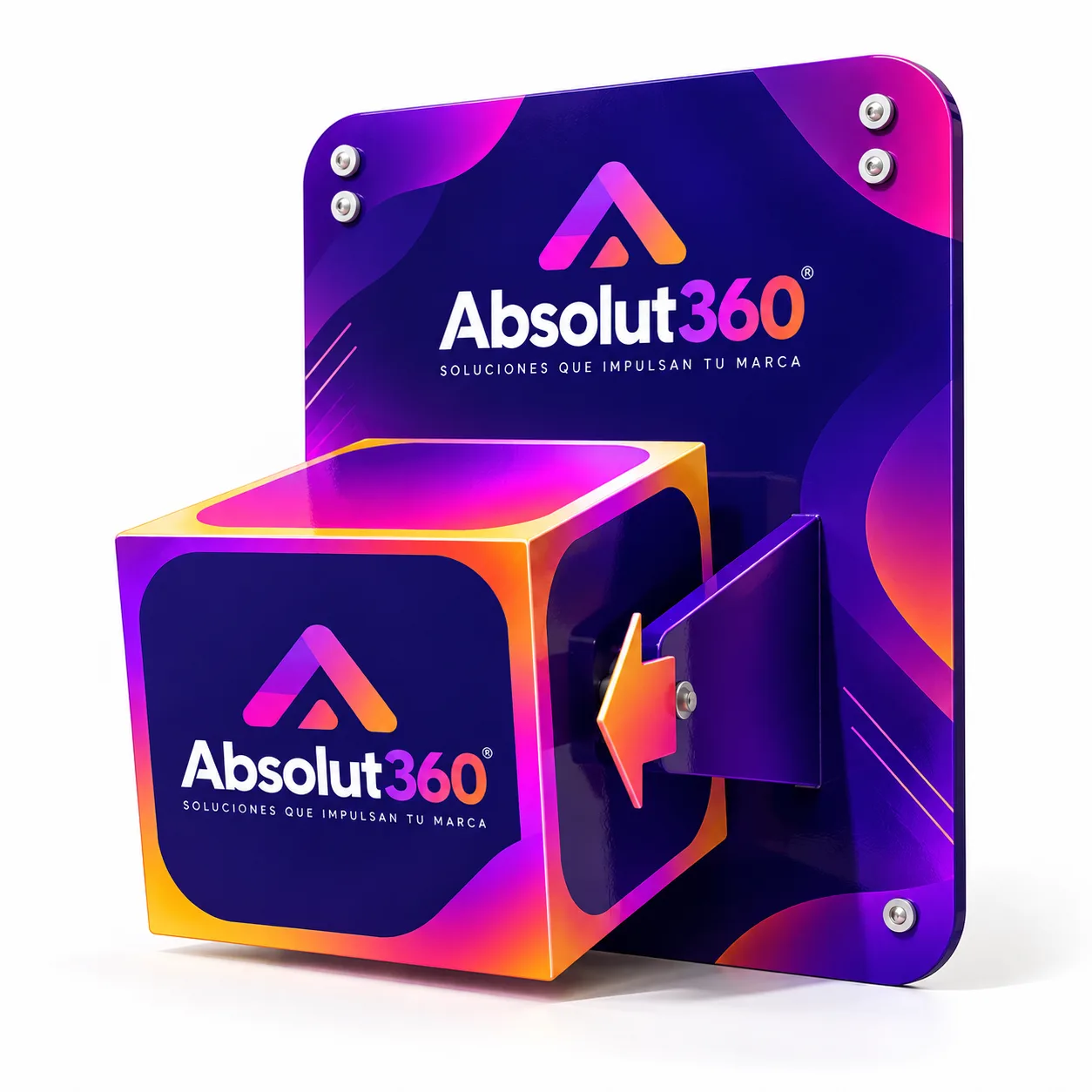 Dado Giratorio Personalizado para Activaciones BTL | Absolut360
