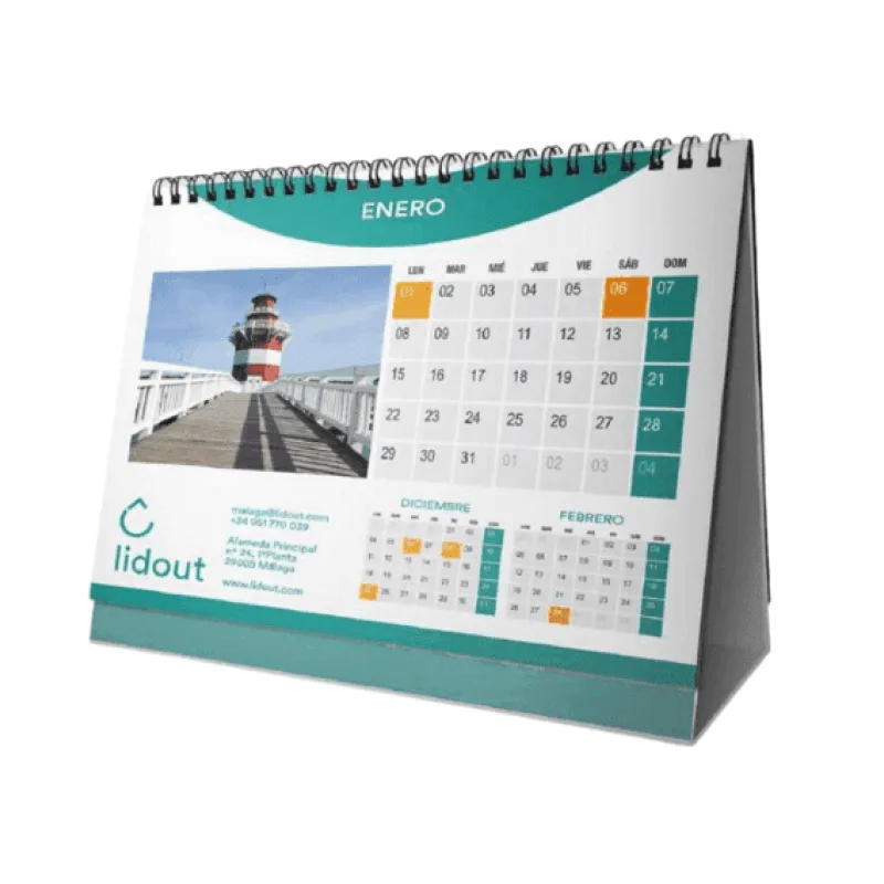 Calendarios Publicitarios Personalizados x100 | Calendarios Corporativos para Empresas M1