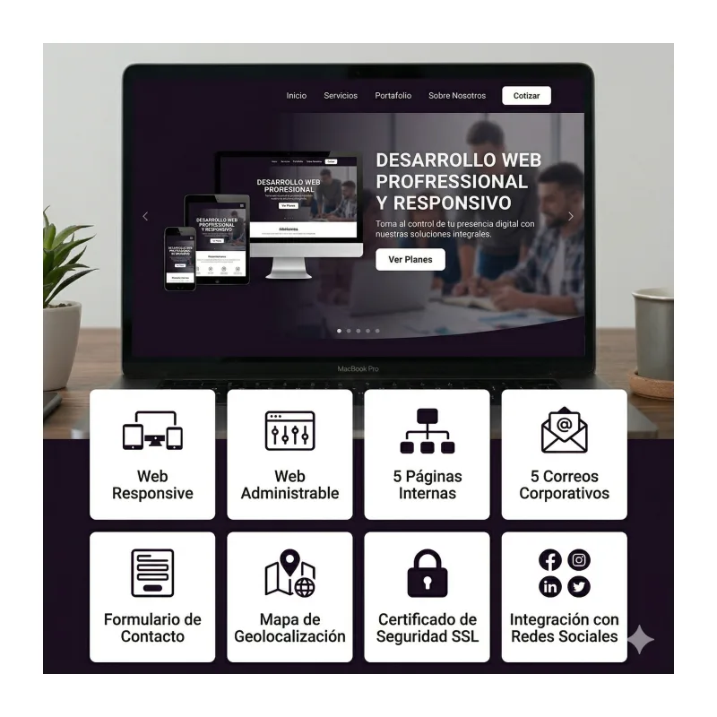 Diseño de Página Web Plan Básico – Tu Presencia Profesional en Internet