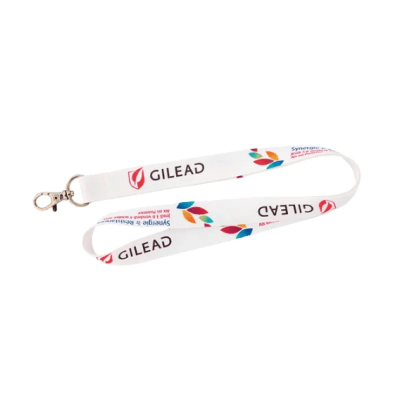 Lanyards Publicitarios Modelo 1 Personalizados x100 | Cintas Porta Credencial Corporativas