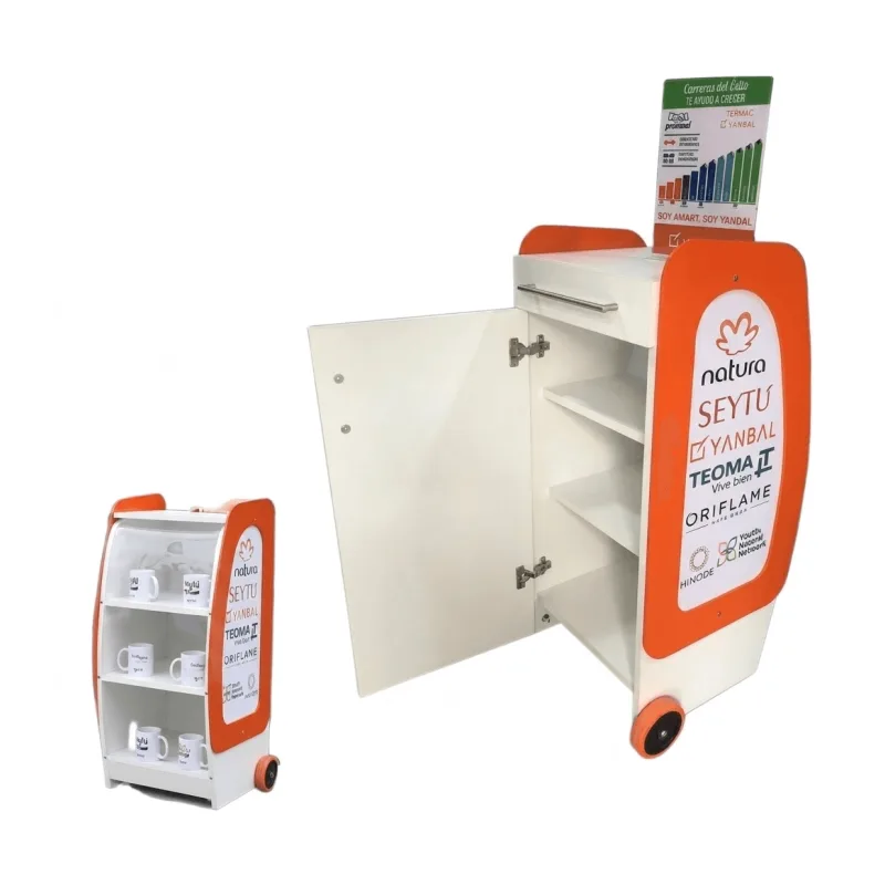 Carrito Exhibidor Publicitario Personalizado | Display Promocional para Activaciones y Eventos