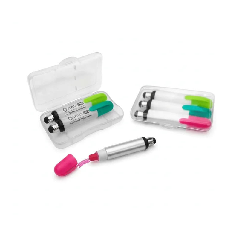 Estuche con 3 Resaltadores Crayola Personalizado x100 | Merchandising Corporativo Publicitario