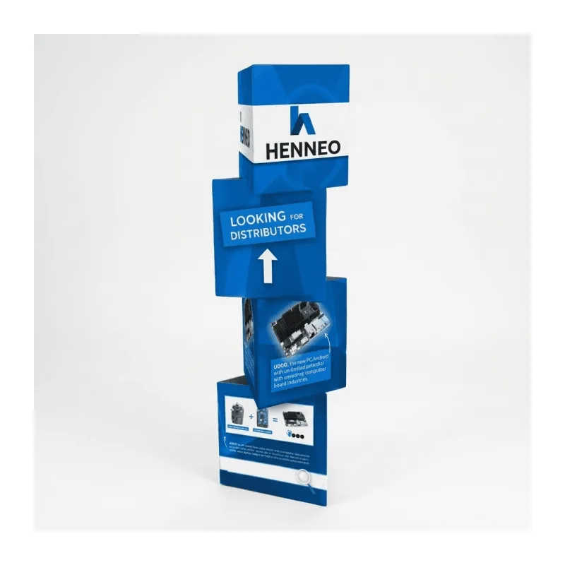 Tótem Publicitario en Celtex Personalizado | Display Corporativo para Eventos y Activaciones