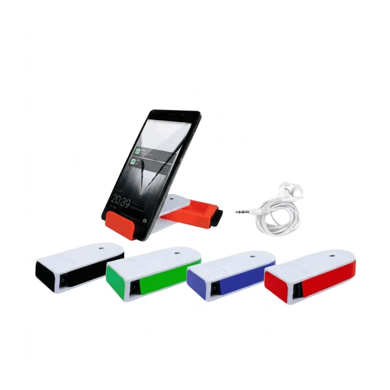 Porta Celular de Plástico Modelo 1 Personalizado x100 | Soporte Publicitario para Celular