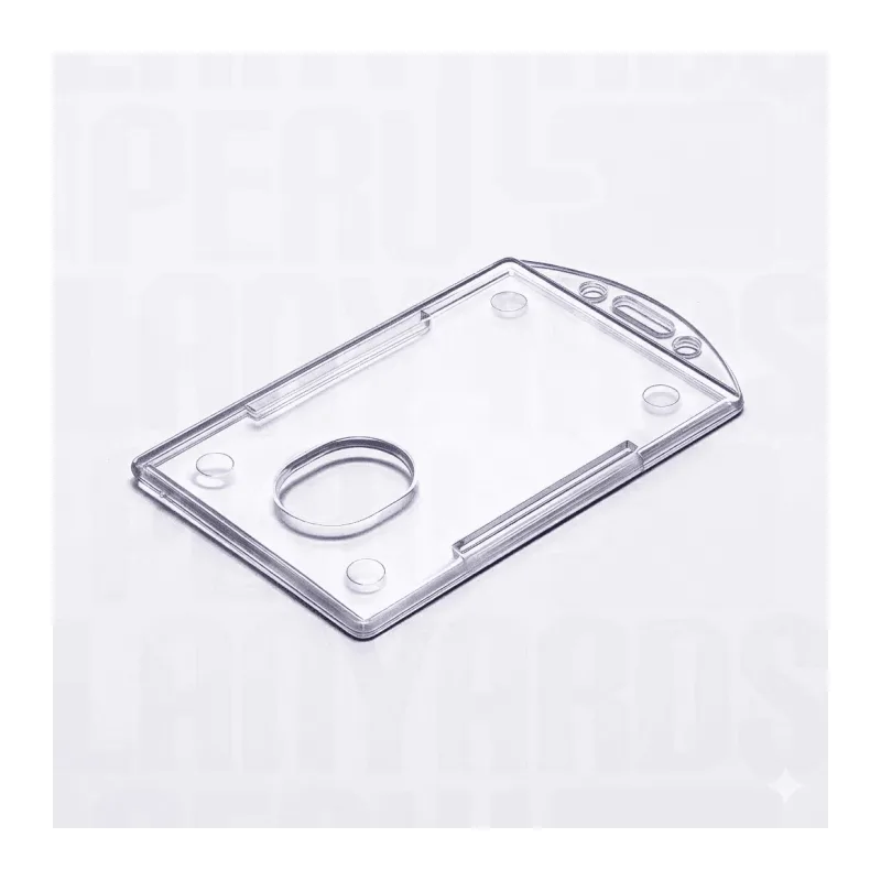 Portafotocheck de Plástico Personalizado x100 | Porta Credencial Corporativo