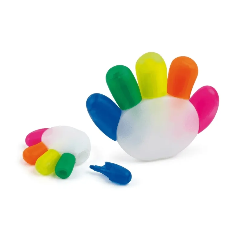 Resaltador en Forma de Mano Personalizado x100 | Resaltador Publicitario Creativo