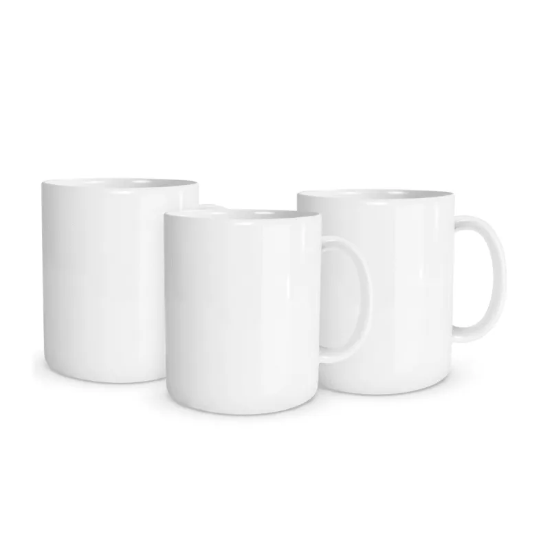 Taza Blanca Clásica de 11oz Modelo 2 Personalizada x100 | Taza Publicitaria Corporativa