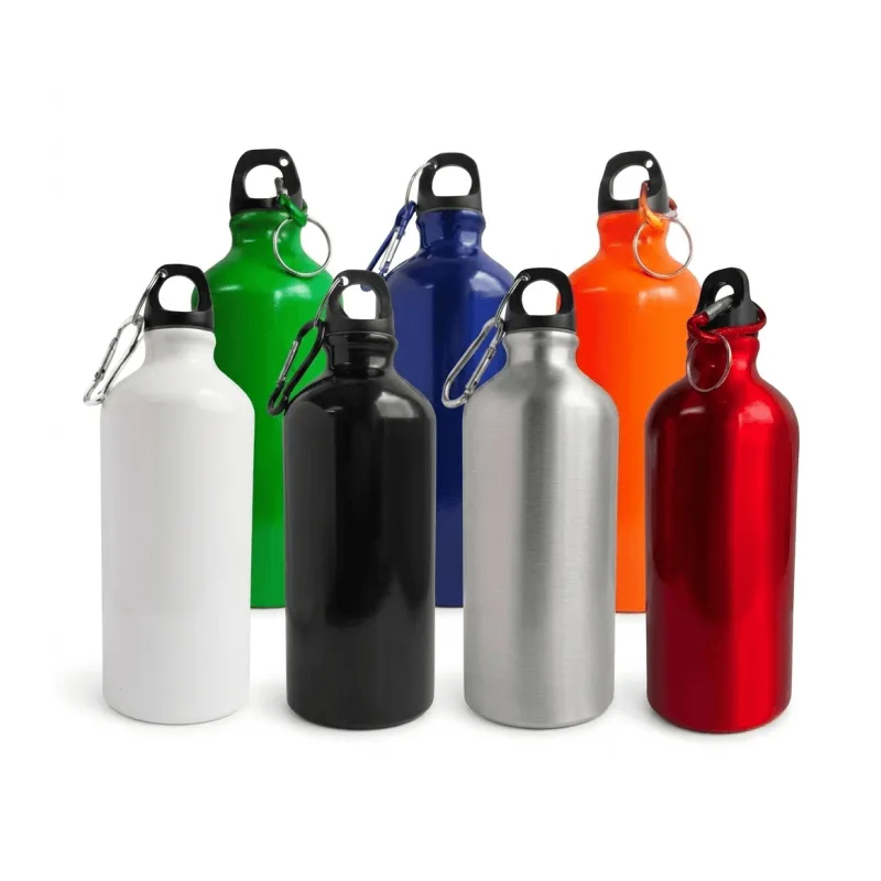 Tomatodos de Aluminio con Tapa Plástica 540ml Personalizados x100 | Botellas Publicitarias Corporativas