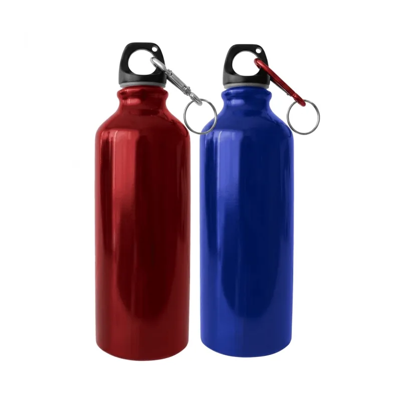 Tomatodos de Aluminio con Tapa de Plástico 750ml Personalizados x100 | Botellas Publicitarias Corporativas